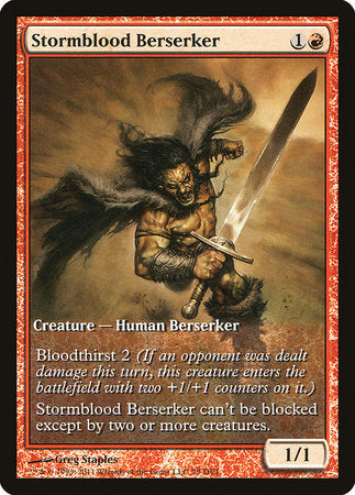 Stormblood Berserker [Magic 2012 Promos] | Cards and Coasters CA