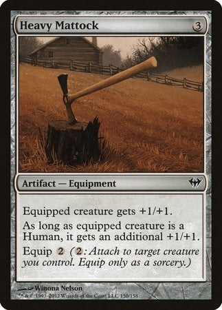 Heavy Mattock [Dark Ascension] | Cards and Coasters CA
