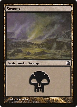 Swamp (238) [Theros] | Cards and Coasters CA