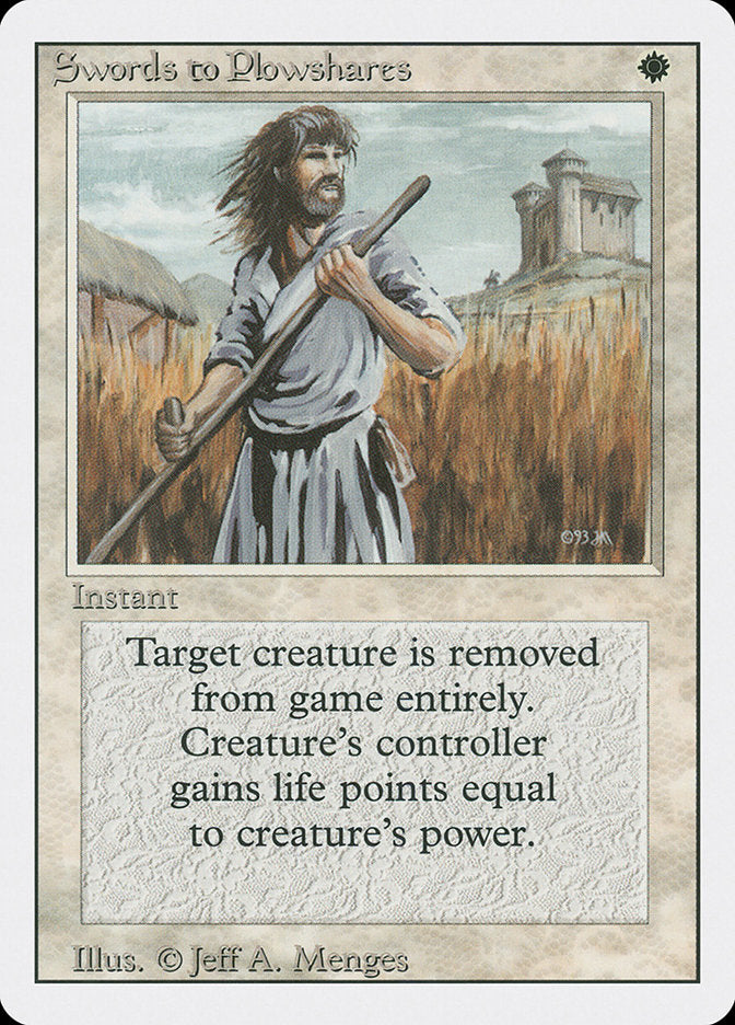 Swords to Plowshares [Revised Edition] | Cards and Coasters CA