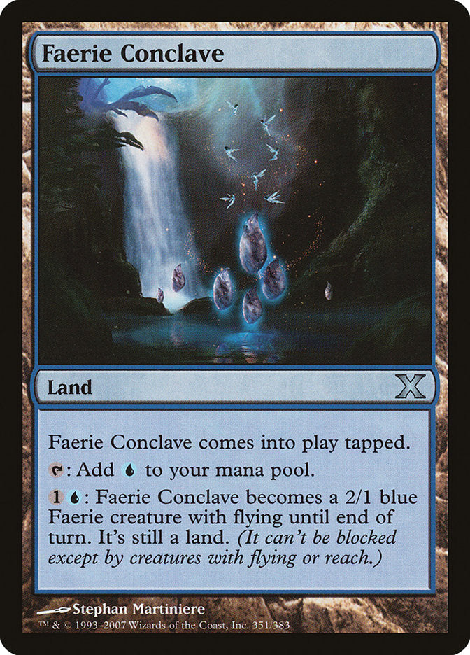 Faerie Conclave [Tenth Edition] | Cards and Coasters CA