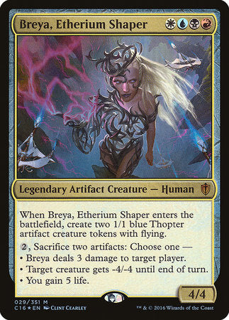 Breya, Etherium Shaper [Commander 2016] | Cards and Coasters CA