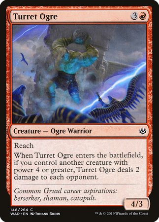 Turret Ogre [War of the Spark] | Cards and Coasters CA