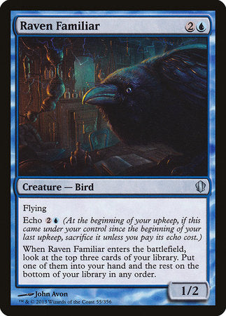 Raven Familiar [Commander 2013] | Cards and Coasters CA