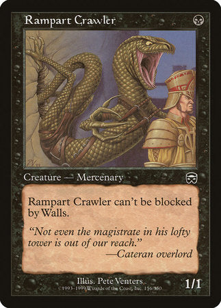 Rampart Crawler [Mercadian Masques] | Cards and Coasters CA