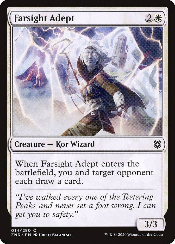 Farsight Adept [Zendikar Rising] | Cards and Coasters CA