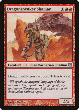 Dragonspeaker Shaman [Duel Decks: Knights vs. Dragons] | Cards and Coasters CA