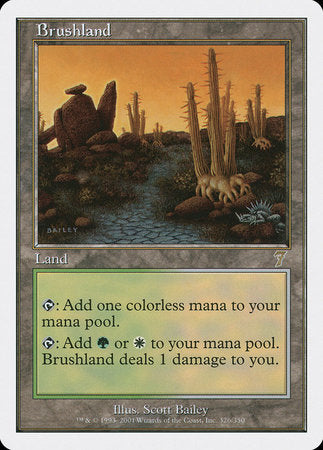 Brushland [Seventh Edition] | Cards and Coasters CA