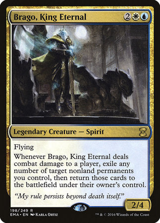 Brago, King Eternal [Eternal Masters] | Cards and Coasters CA