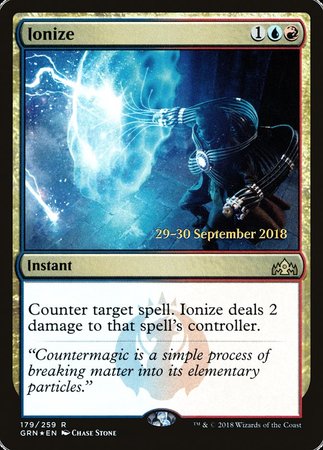 Ionize [Guilds of Ravnica Promos] | Cards and Coasters CA