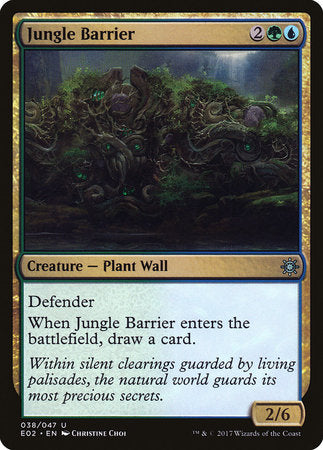 Jungle Barrier [Explorers of Ixalan] | Cards and Coasters CA