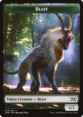 Beast Token [Double Masters] | Cards and Coasters CA