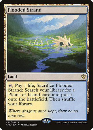 Flooded Strand [Khans of Tarkir] | Cards and Coasters CA