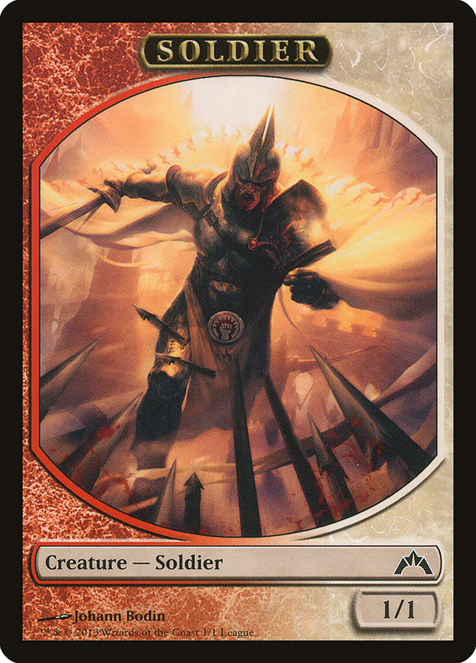 Soldier (Johann Bodin) [League Tokens 2013] | Cards and Coasters CA