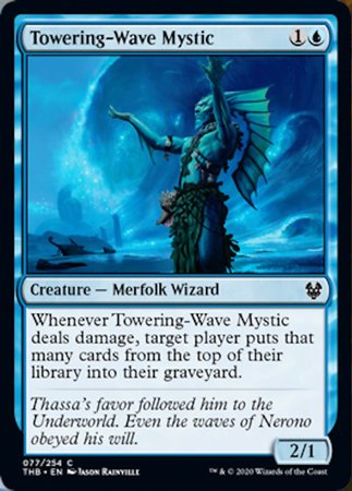 Towering-Wave Mystic [Theros Beyond Death] | Cards and Coasters CA