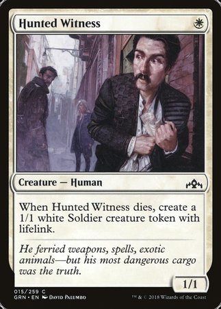 Hunted Witness [Guilds of Ravnica] | Cards and Coasters CA