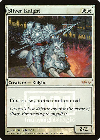 Silver Knight [Friday Night Magic 2004] | Cards and Coasters CA