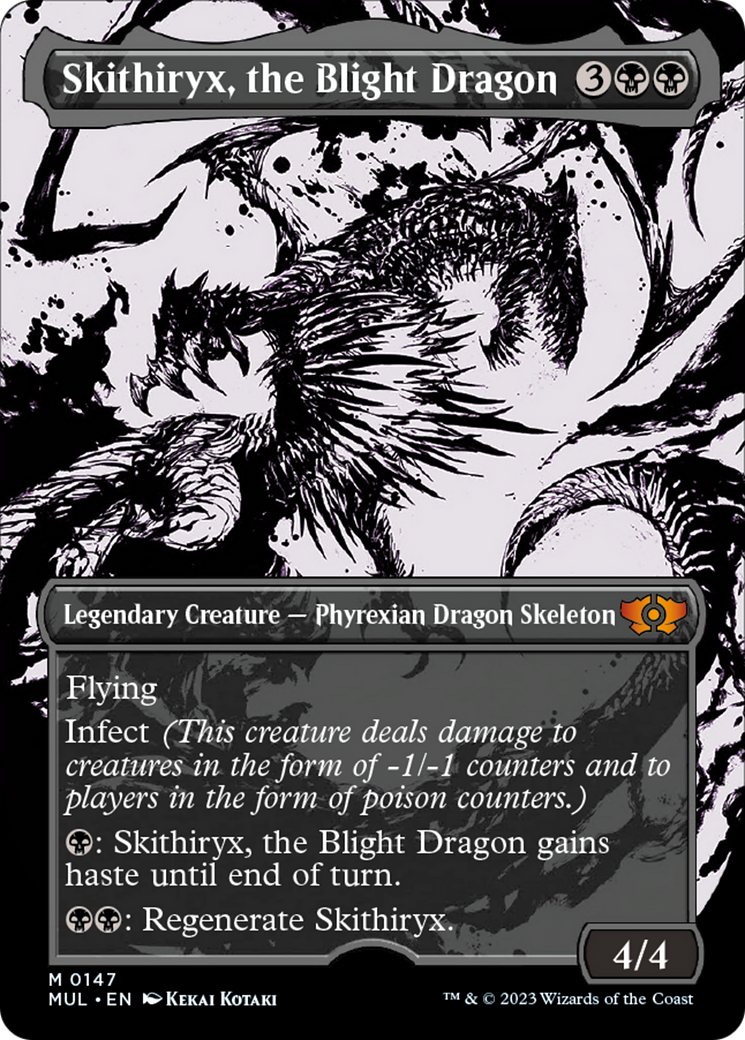 Skithiryx, the Blight Dragon (Halo Foil) [Multiverse Legends] | Cards and Coasters CA