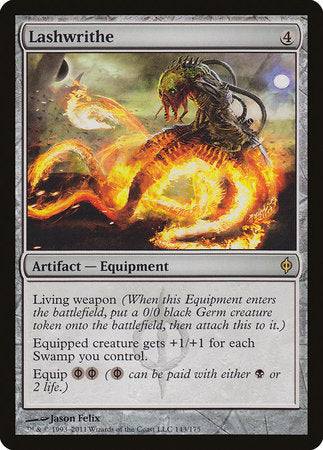Lashwrithe [New Phyrexia] | Cards and Coasters CA