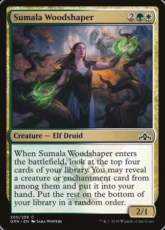 Sumala Woodshaper [Guilds of Ravnica] | Cards and Coasters CA