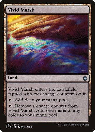 Vivid Marsh [Commander Anthology] | Cards and Coasters CA
