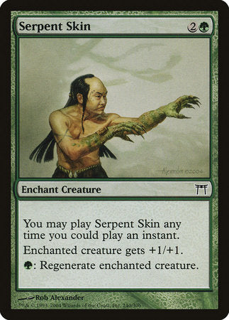 Serpent Skin [Champions of Kamigawa] | Cards and Coasters CA