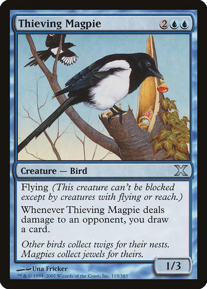 Thieving Magpie [Tenth Edition] | Cards and Coasters CA