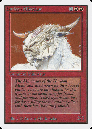 Hurloon Minotaur [Unlimited Edition] | Cards and Coasters CA