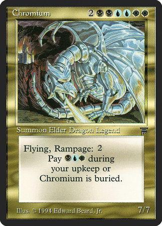 Chromium [Legends] | Cards and Coasters CA