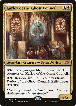Karlov of the Ghost Council [Commander 2015] | Cards and Coasters CA