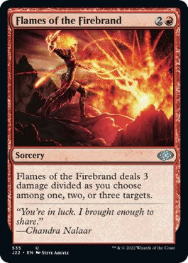 Flames of the Firebrand [Jumpstart 2022] | Cards and Coasters CA