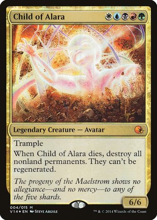 Child of Alara [From the Vault: Annihilation] | Cards and Coasters CA