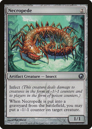 Necropede [Scars of Mirrodin] | Cards and Coasters CA