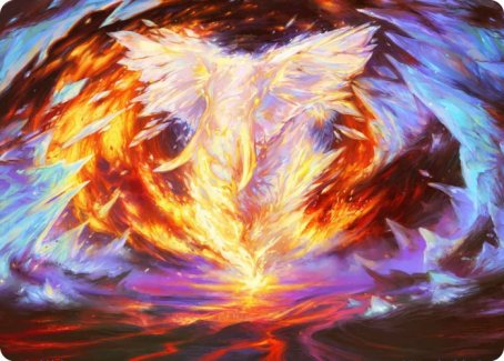 Magma Opus Art Card [Strixhaven: School of Mages Art Series] | Cards and Coasters CA