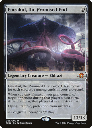 Emrakul, the Promised End [Eldritch Moon] | Cards and Coasters CA