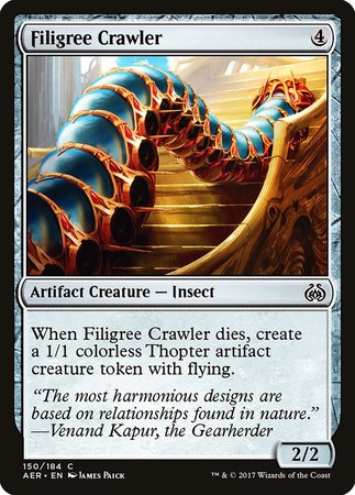 Filigree Crawler [Aether Revolt] | Cards and Coasters CA