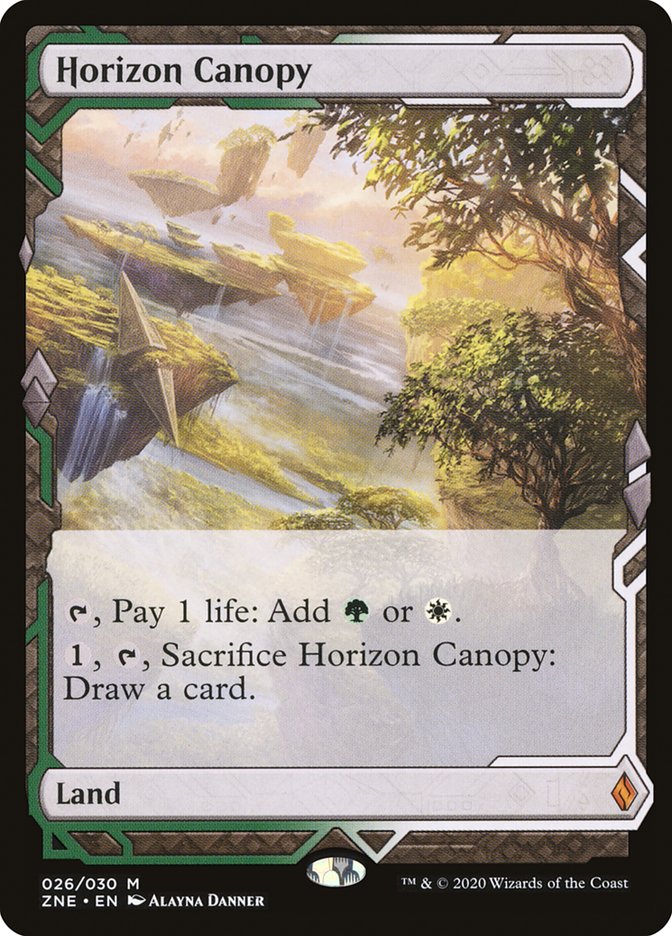 Horizon Canopy [Zendikar Rising Expeditions] | Cards and Coasters CA