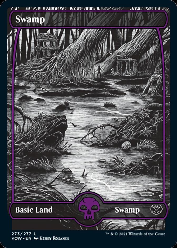 Swamp (273) [Innistrad: Crimson Vow] | Cards and Coasters CA