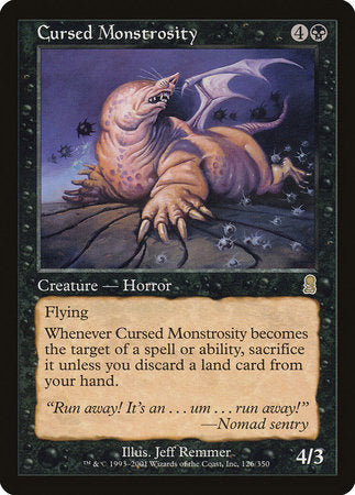 Cursed Monstrosity [Odyssey] | Cards and Coasters CA