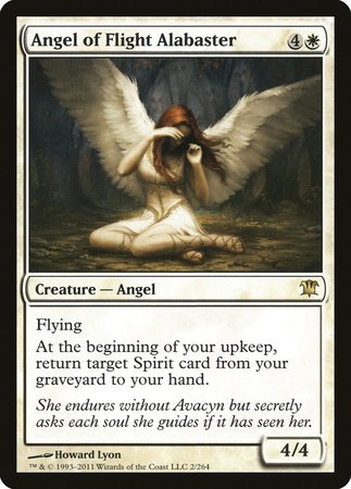Angel of Flight Alabaster [Innistrad] | Cards and Coasters CA