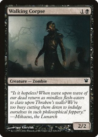 Walking Corpse [Innistrad] | Cards and Coasters CA