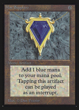 Mox Sapphire (CE) [Collectors’ Edition] | Cards and Coasters CA