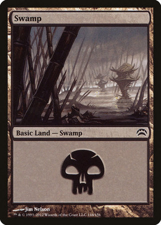 Swamp (144) [Planechase 2012] | Cards and Coasters CA