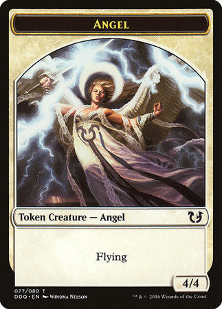 Angel Token [Duel Decks: Blessed vs. Cursed] | Cards and Coasters CA