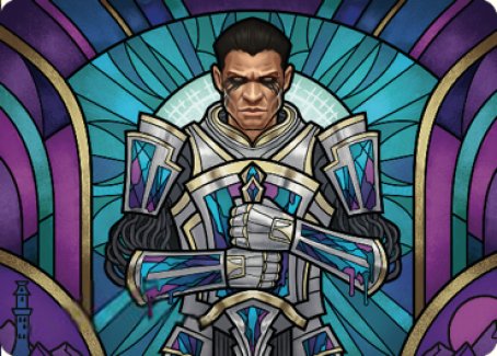 Aron, Benalia's Ruin Art Card [Dominaria United Art Series] | Cards and Coasters CA