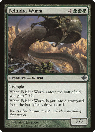 Pelakka Wurm [Rise of the Eldrazi] | Cards and Coasters CA