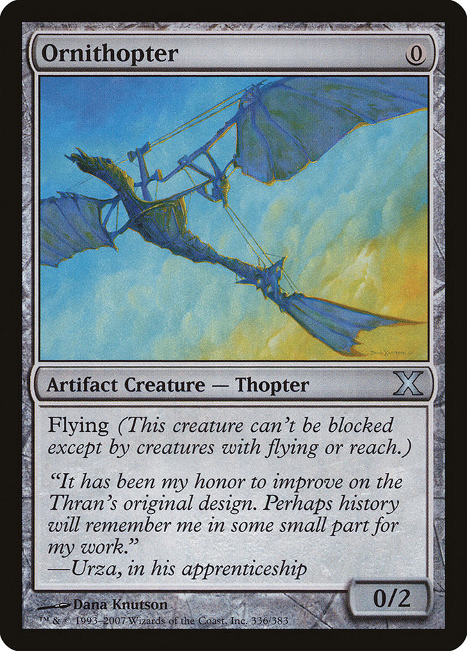 Ornithopter [Tenth Edition] | Cards and Coasters CA