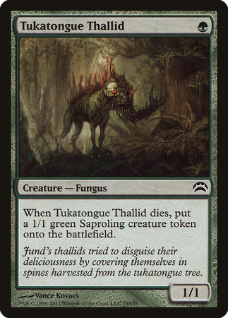 Tukatongue Thallid [Planechase 2012] | Cards and Coasters CA