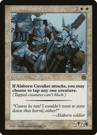 Alaborn Cavalier [Portal Second Age] | Cards and Coasters CA