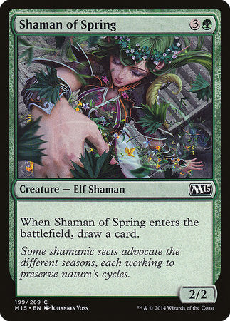 Shaman of Spring [Magic 2015] | Cards and Coasters CA